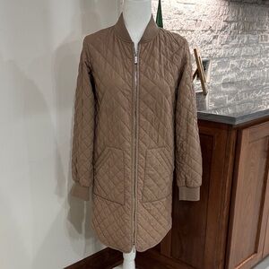 Zella Quilted Brown Women's Puffer Jacket